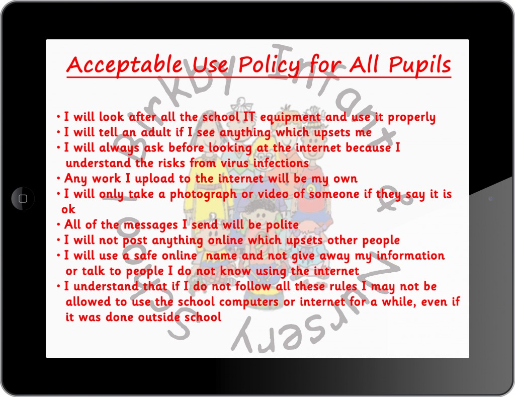 Acceptable Use Policy for Key Stage 1 Pupils